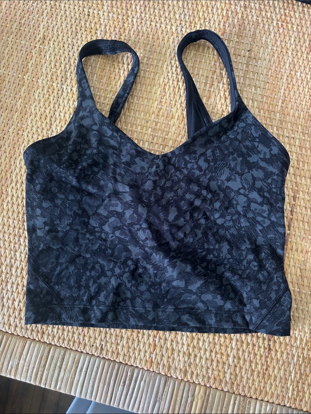 Lululemon Align tank Black Printed Racerback